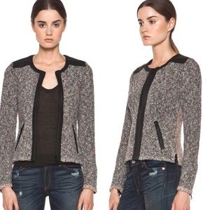 Rag & Bone Lory Boucle Multicolored Knit Blazer